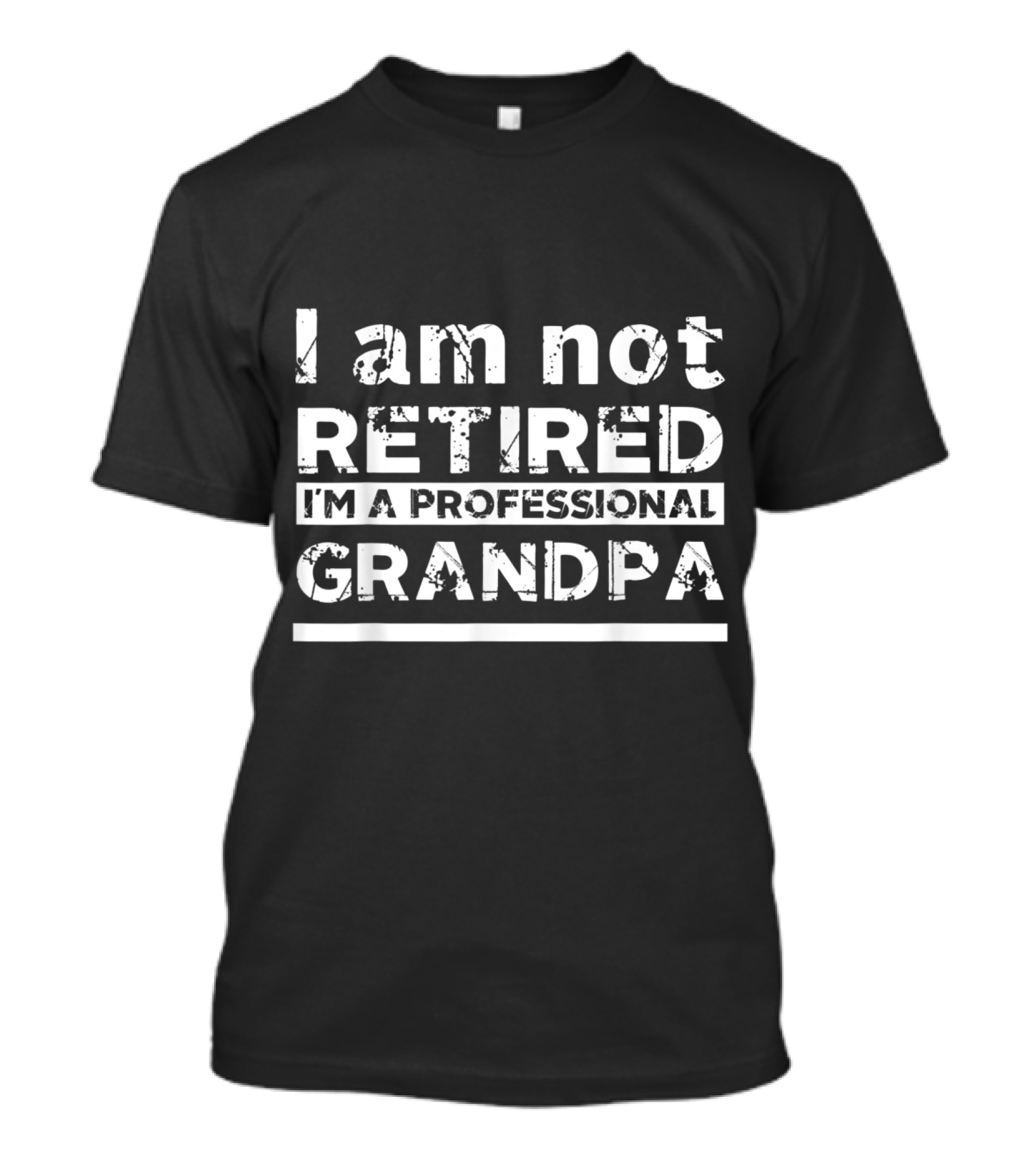 I Am Not Retired I'm A Professional Grandpa T-Shirt