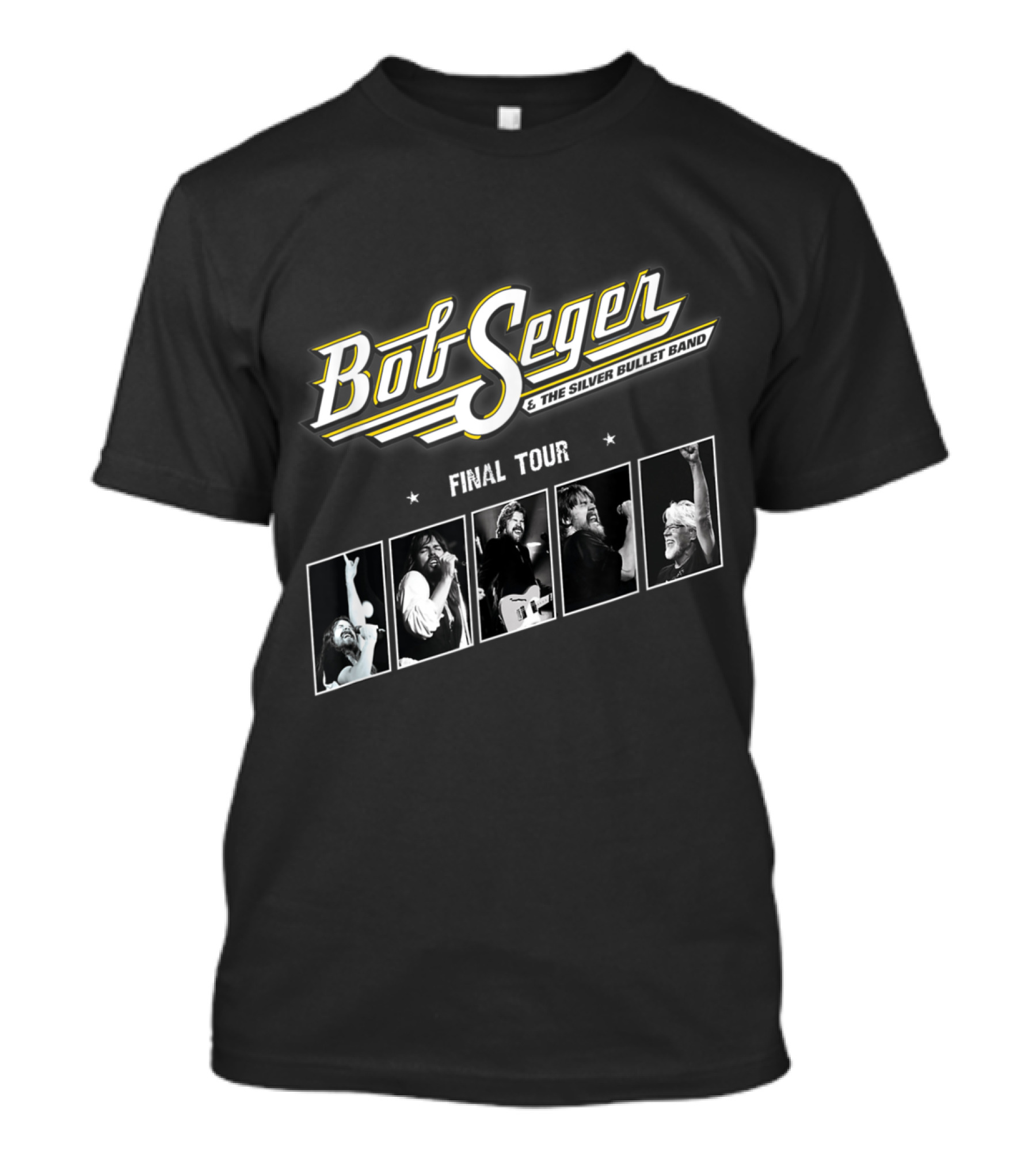 Bob Seger And The Silver Bullet Band Final Tour Legends T-Shirt