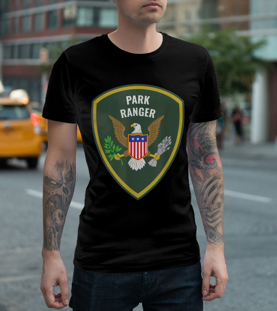 Park Ranger Eagle Badge Shield T-Shirt