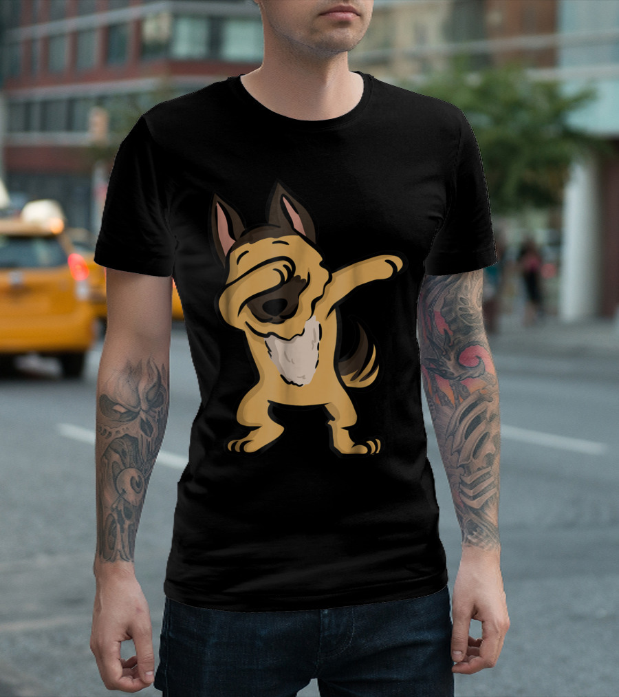 German Shepherd Dab Dance T-Shirt