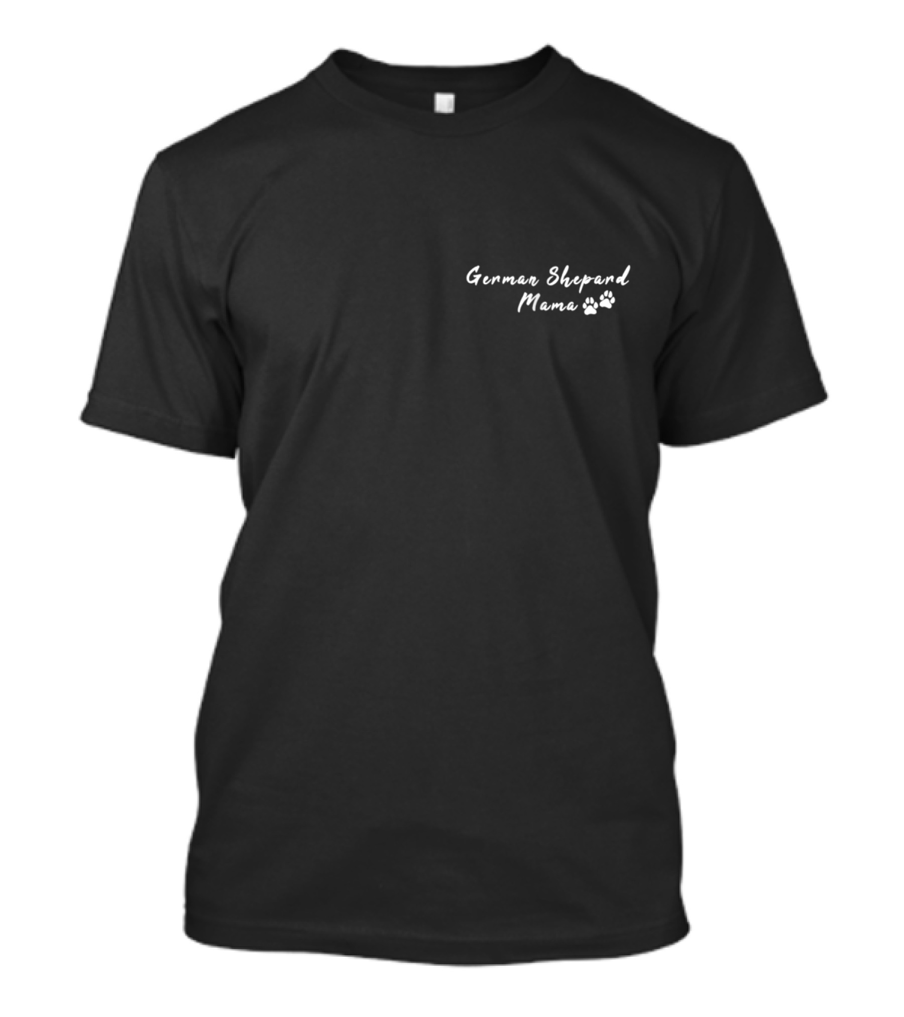 German Shepard Mama Paw Prints T-Shirt