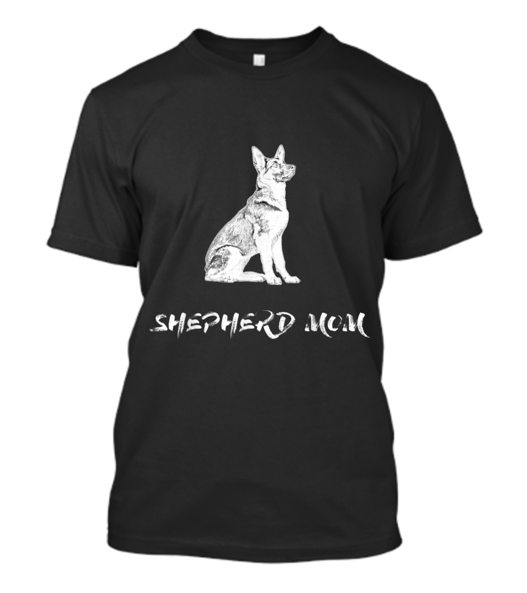 Shepherd Mom Vintage Distressed Grunge German T-Shirt