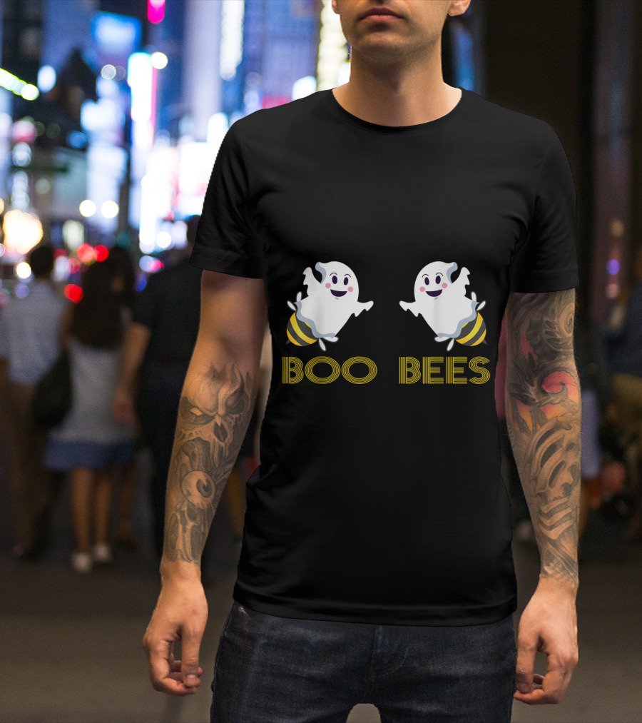 Boo Bees Ghosts With Bee Tails T-Shirt