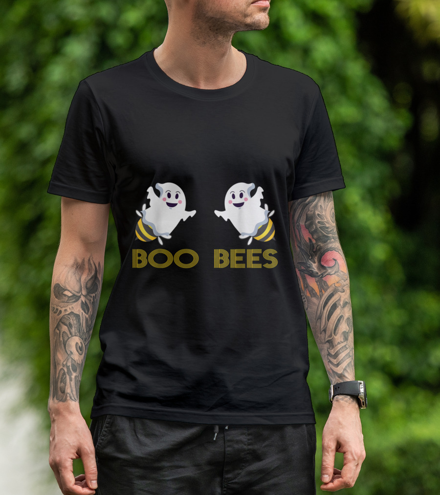 Boo Bees Ghosts With Bee Tails T-Shirt
