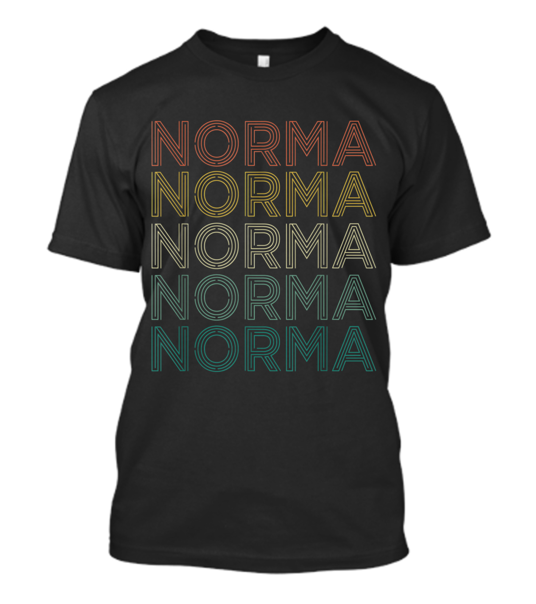 Norma Norma Norma Norma Norma Gradient T-Shirt