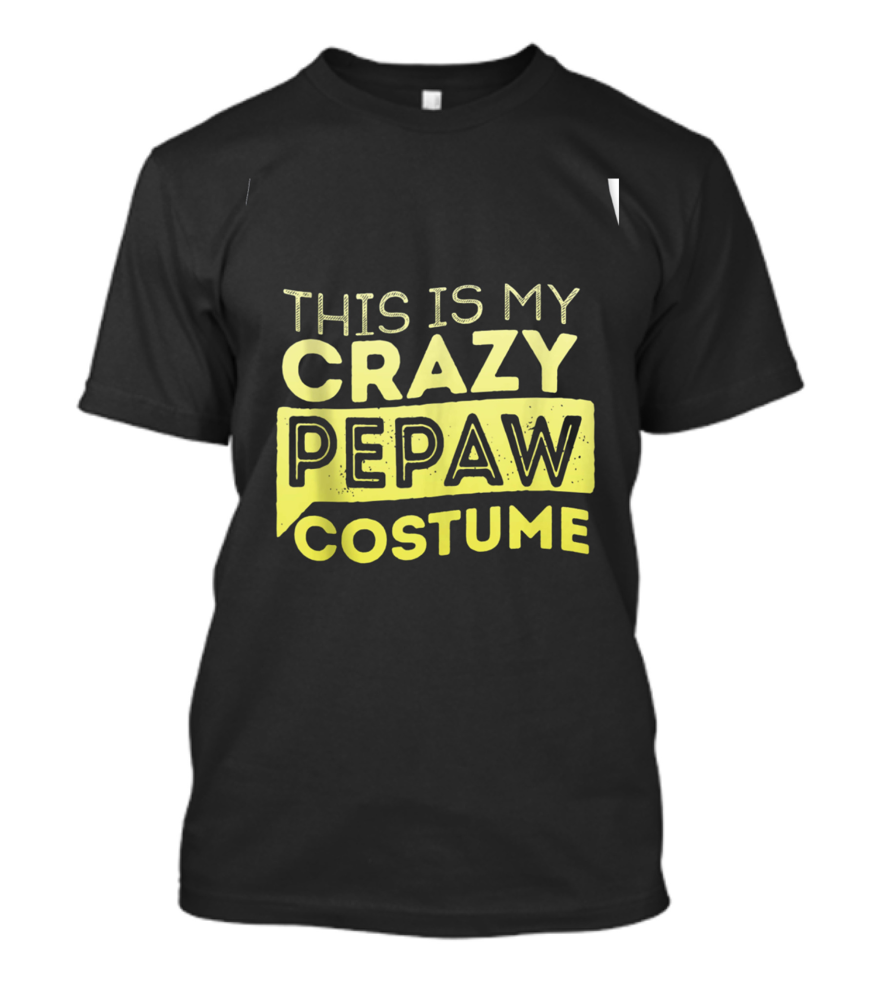 This Is My Crazy Pepaw Costume Funny Humor Halloween Pepaw T-Shirt