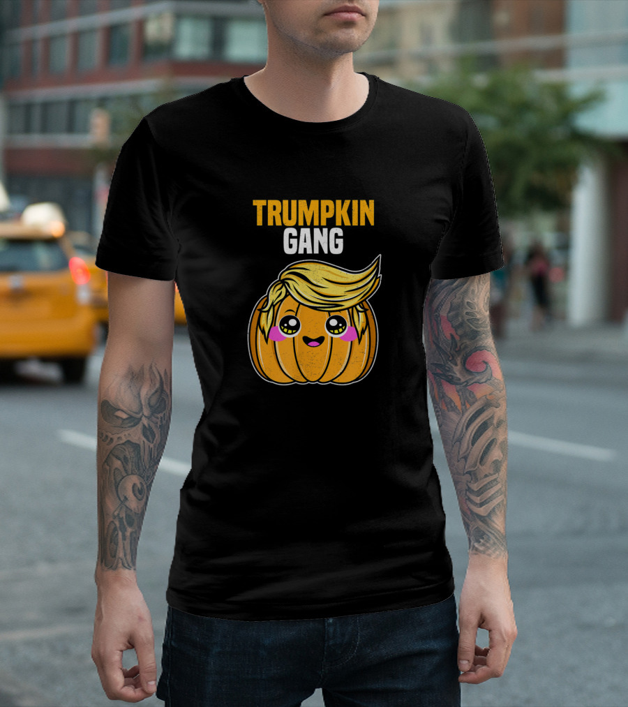 Trumpkin Gang Halloween Pumpkin Jack O Lantern T-Shirt