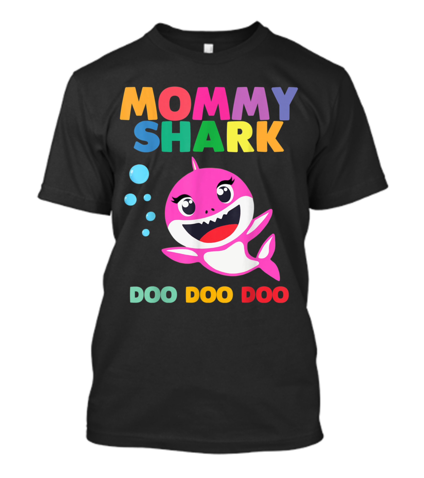 Mommy Shark Doo Doo Doo Funny Kids Baby Video Daddy T-Shirt