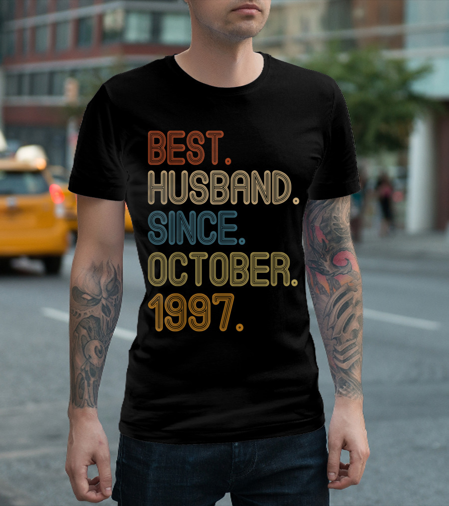 BEST HUSBAND SINCE OCTOBER 1997 T-Shirt