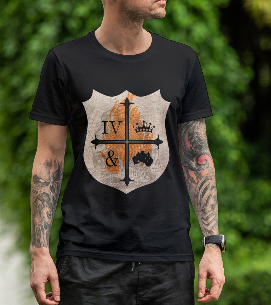 Country For King And God Only Knows IV Burn The Ships T-Shirt