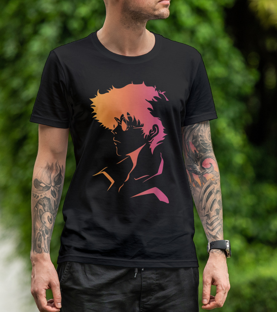 Cowboy Bebop Anime Gradient T-Shirt