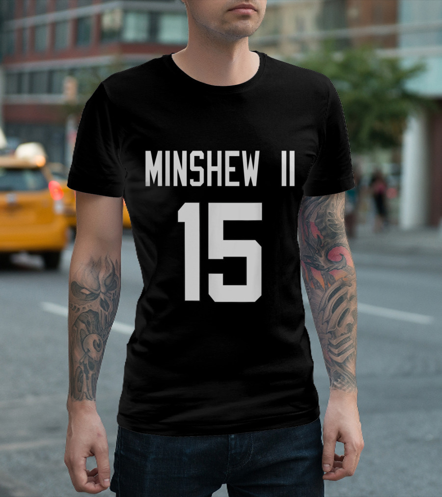Gardner Minshew II 15 Jacksonville Football T-Shirt