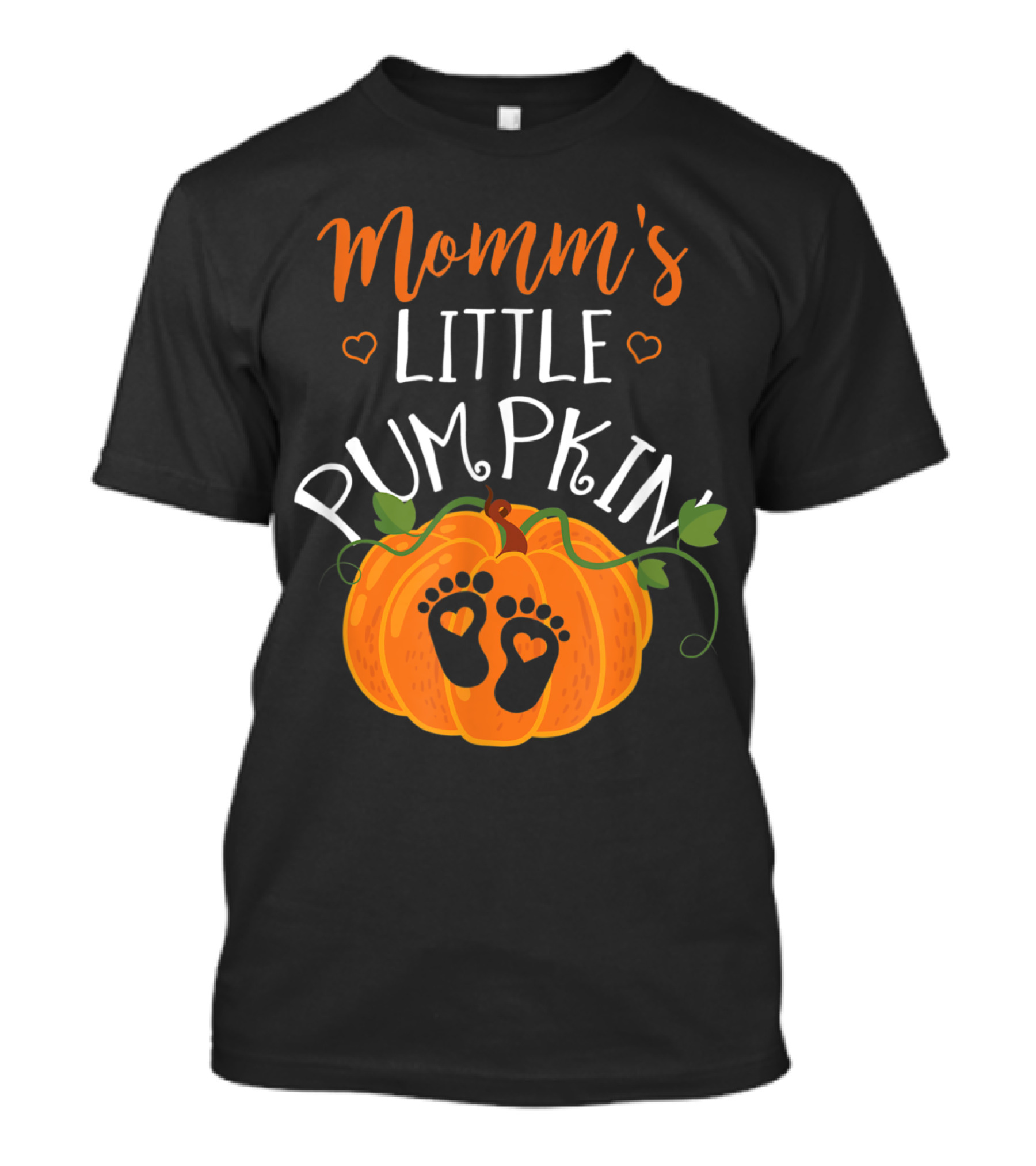 Mommy's Little Pumpkin Halloween Pregnancy Mom To Be T-Shirt