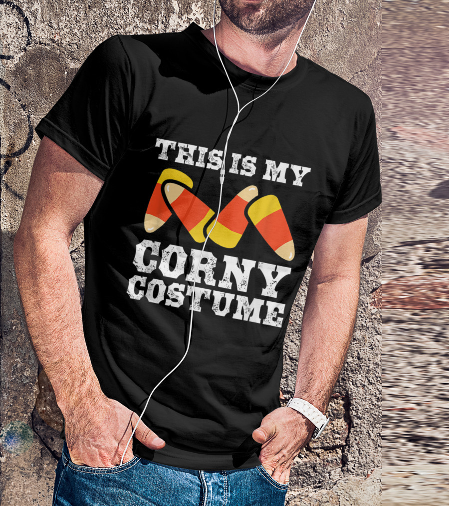 This Is My Corny Costume Halloween Candy Corn Fun T-Shirt