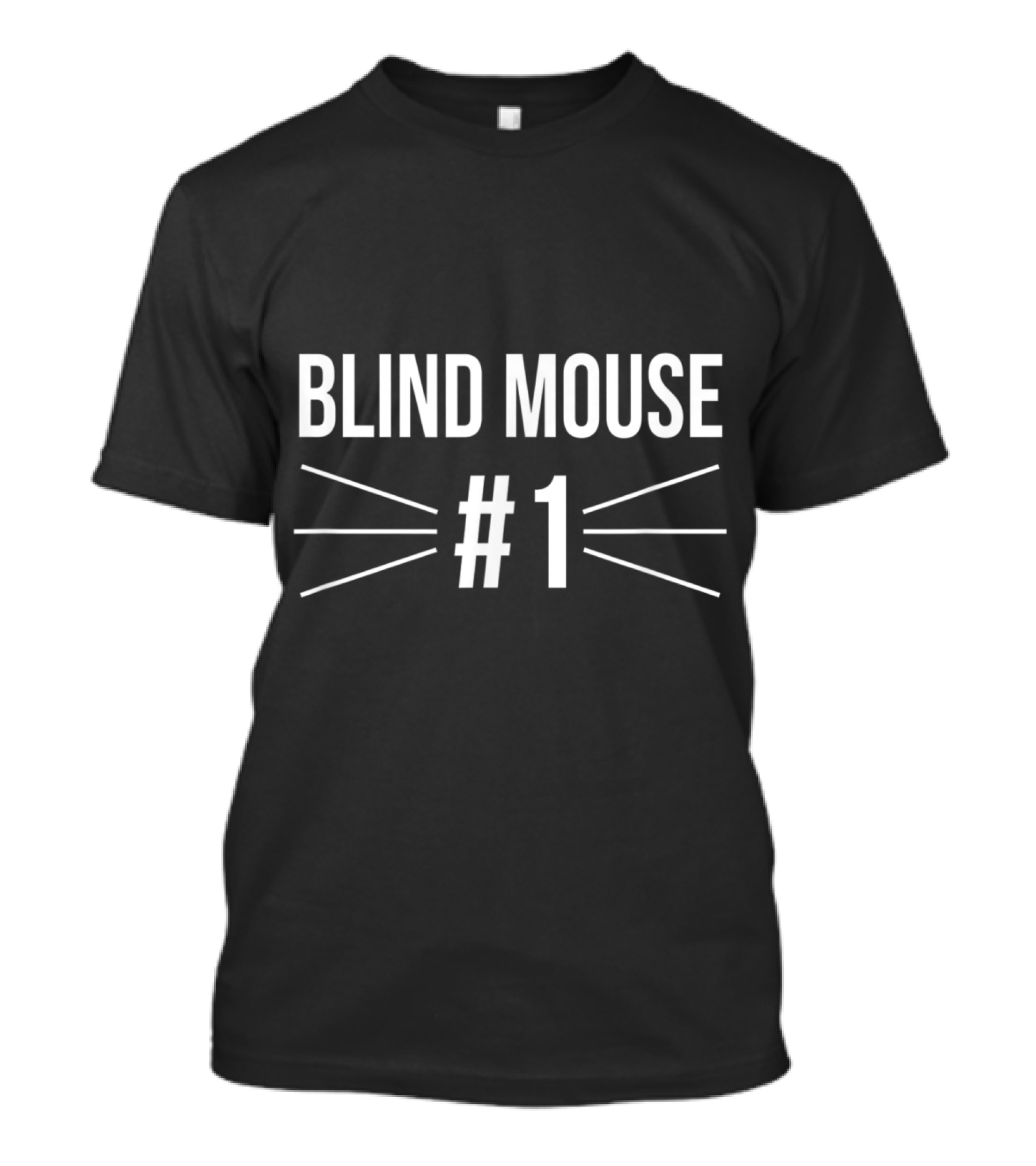 Blind Mouse #1 Three Blind Mice Funny Group Costume T-Shirt