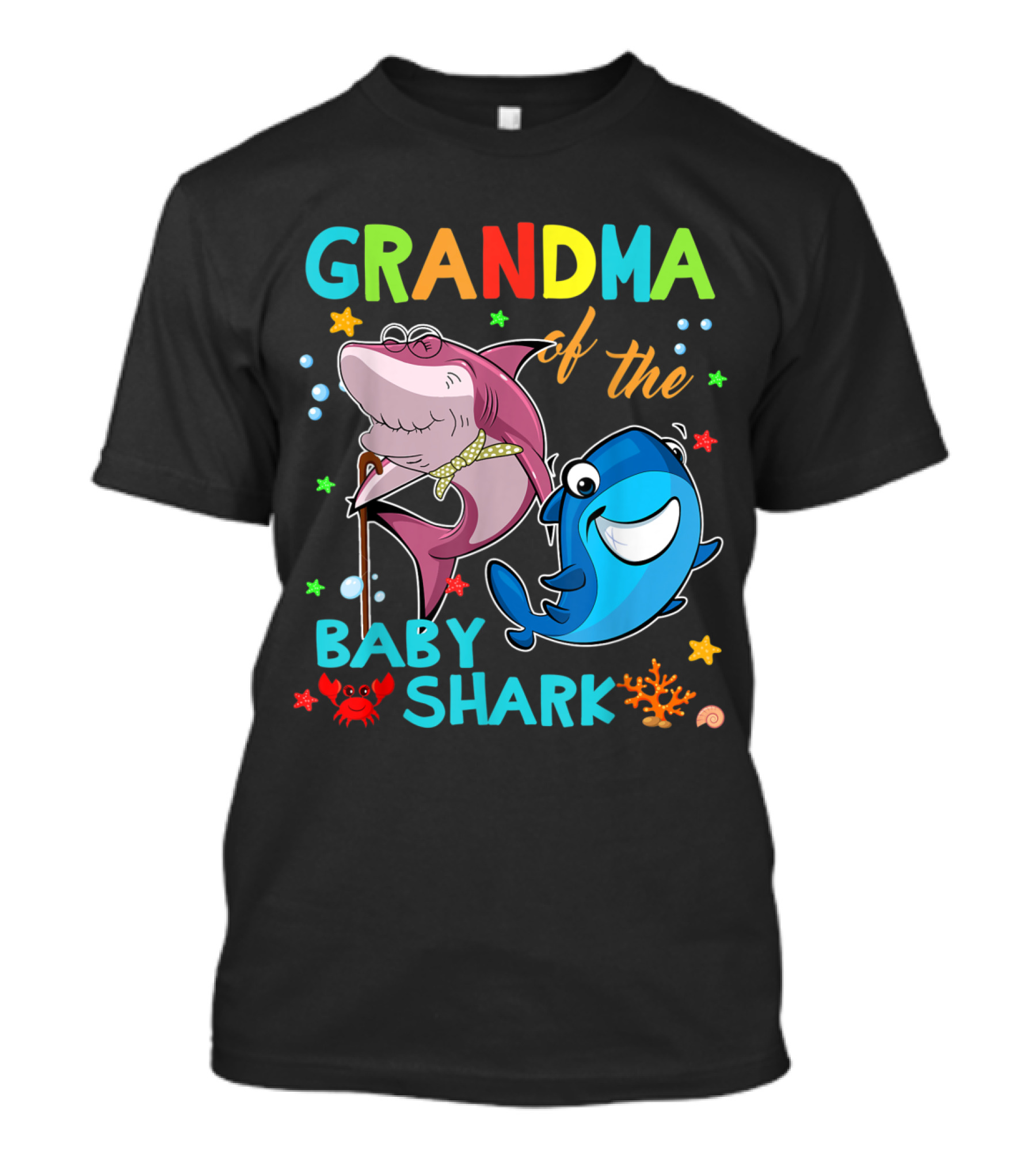 GRANDMA Of The BABY SHARK T-Shirt