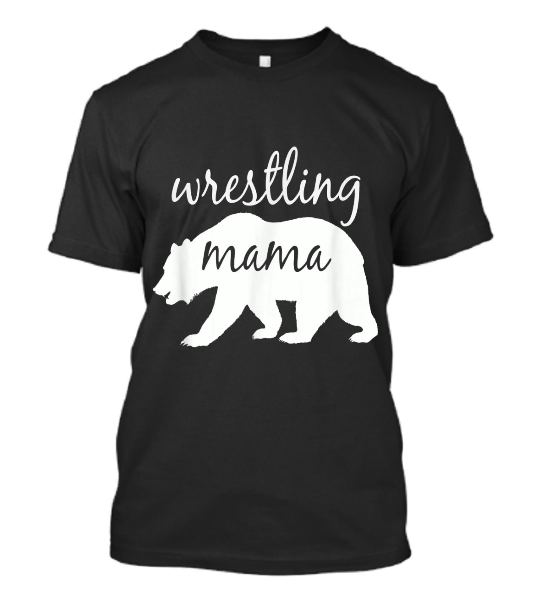Wrestling Mama Bear Mama Bear Wrestling T-Shirt