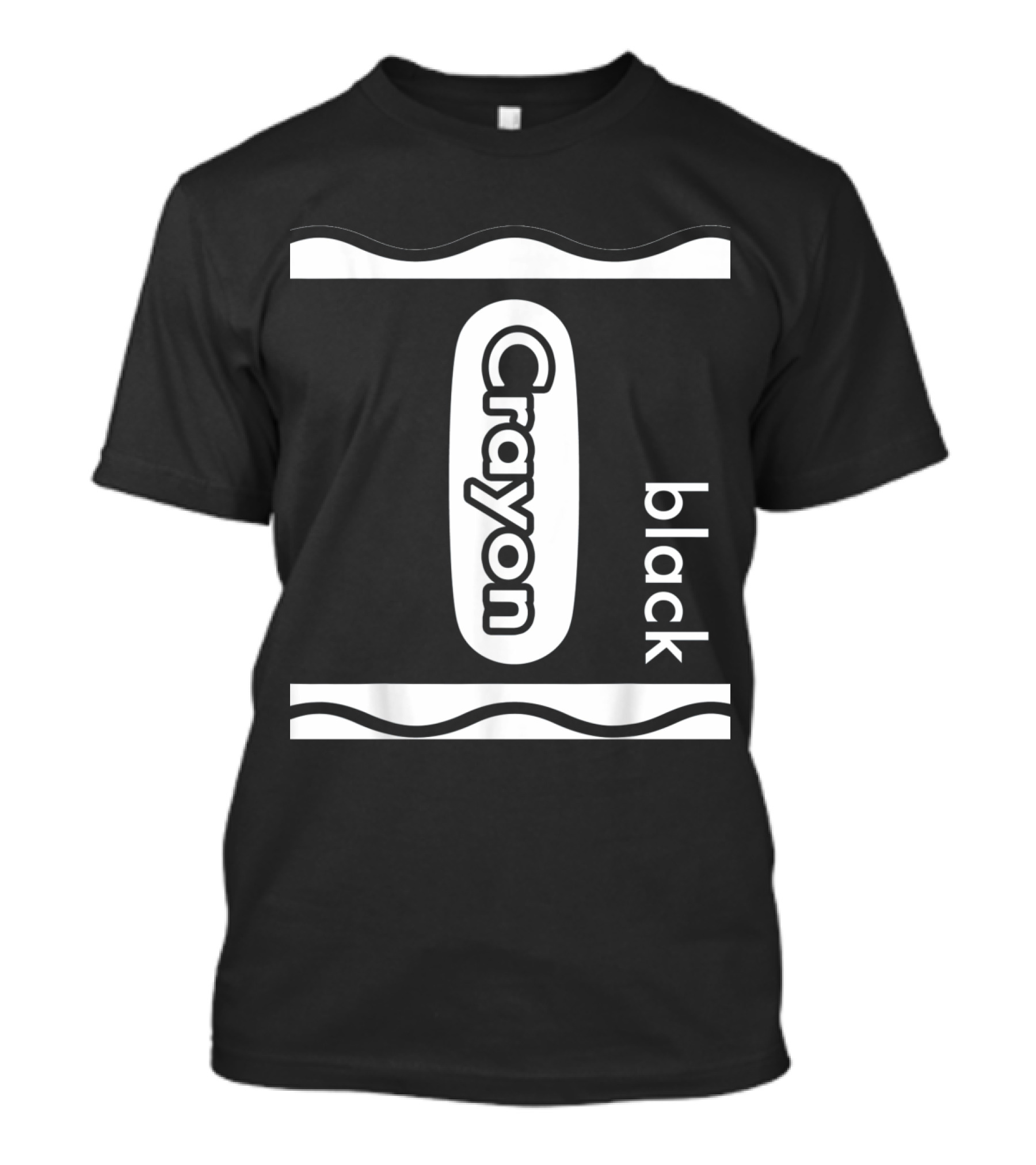 Black Crayon T-Shirt