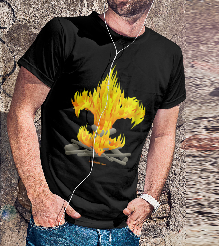 ScoutmasterCG Fire Symbol Fleur-de-Lis T-Shirt