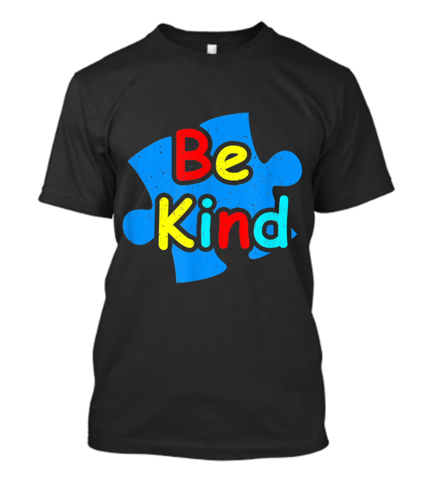 Be Kind Autism Anti Bullying Choose Kind Puzzle Piece T-Shirt