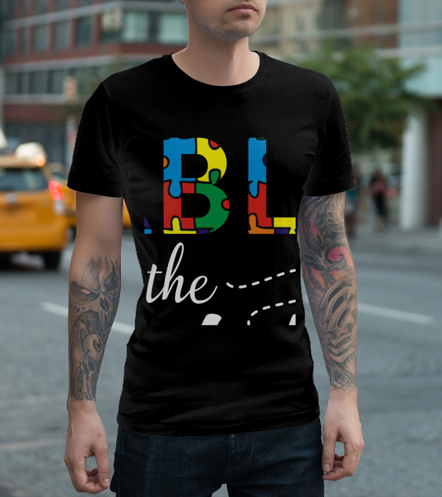 See the Able Not The Label Cute Autism Awareness Puzzle T-Shirt
