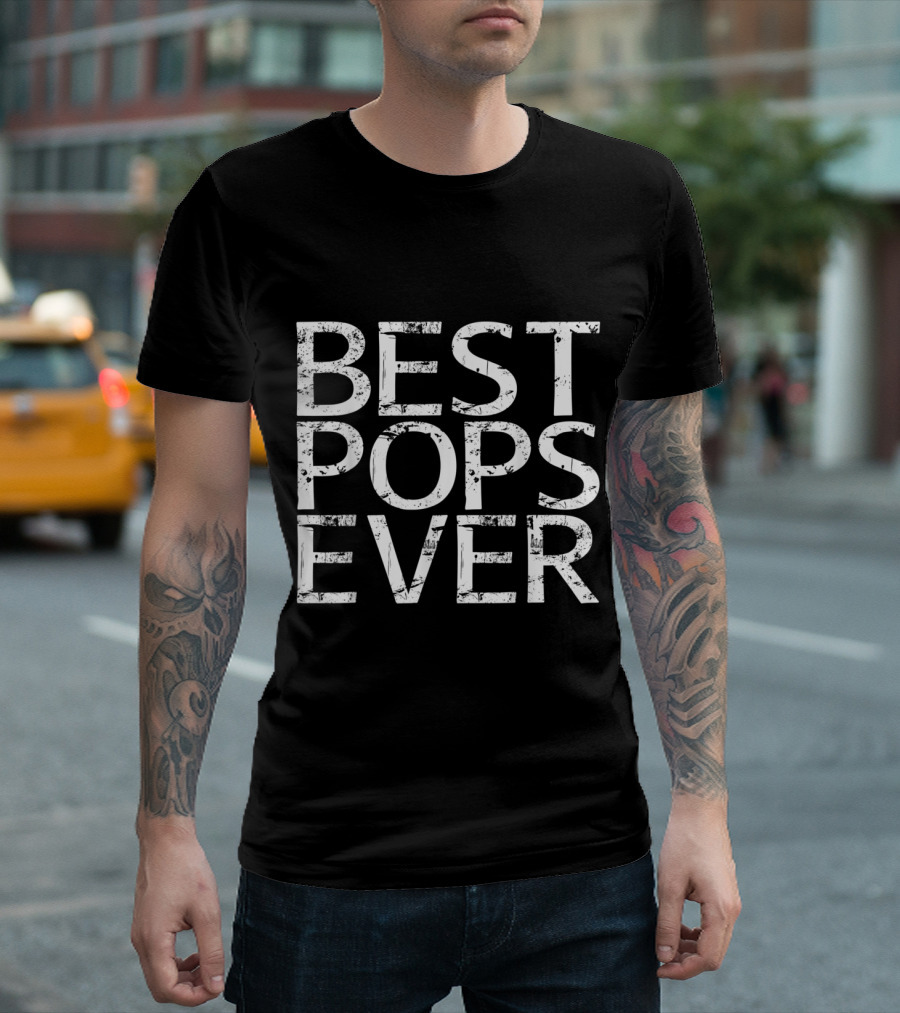 Best Pops Ever Mens T-Shirt