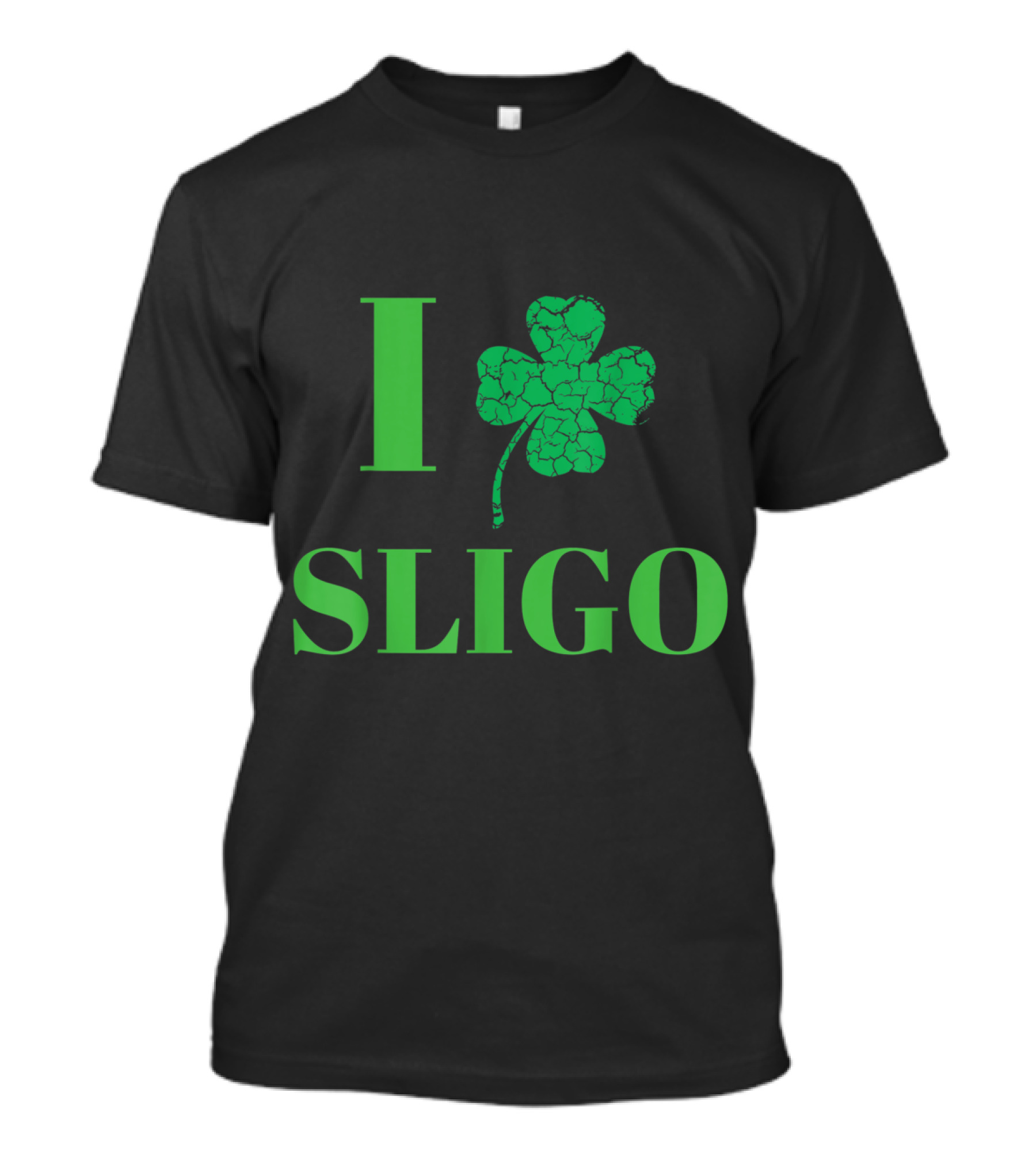 I Love Sligo Ireland Irish Shamrock T-Shirt