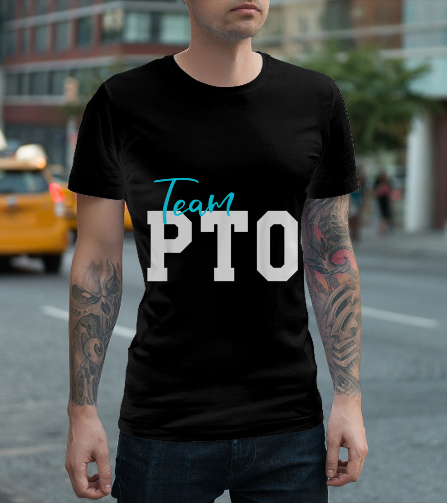 Team PTO Parent Teacher Organization T-Shirt