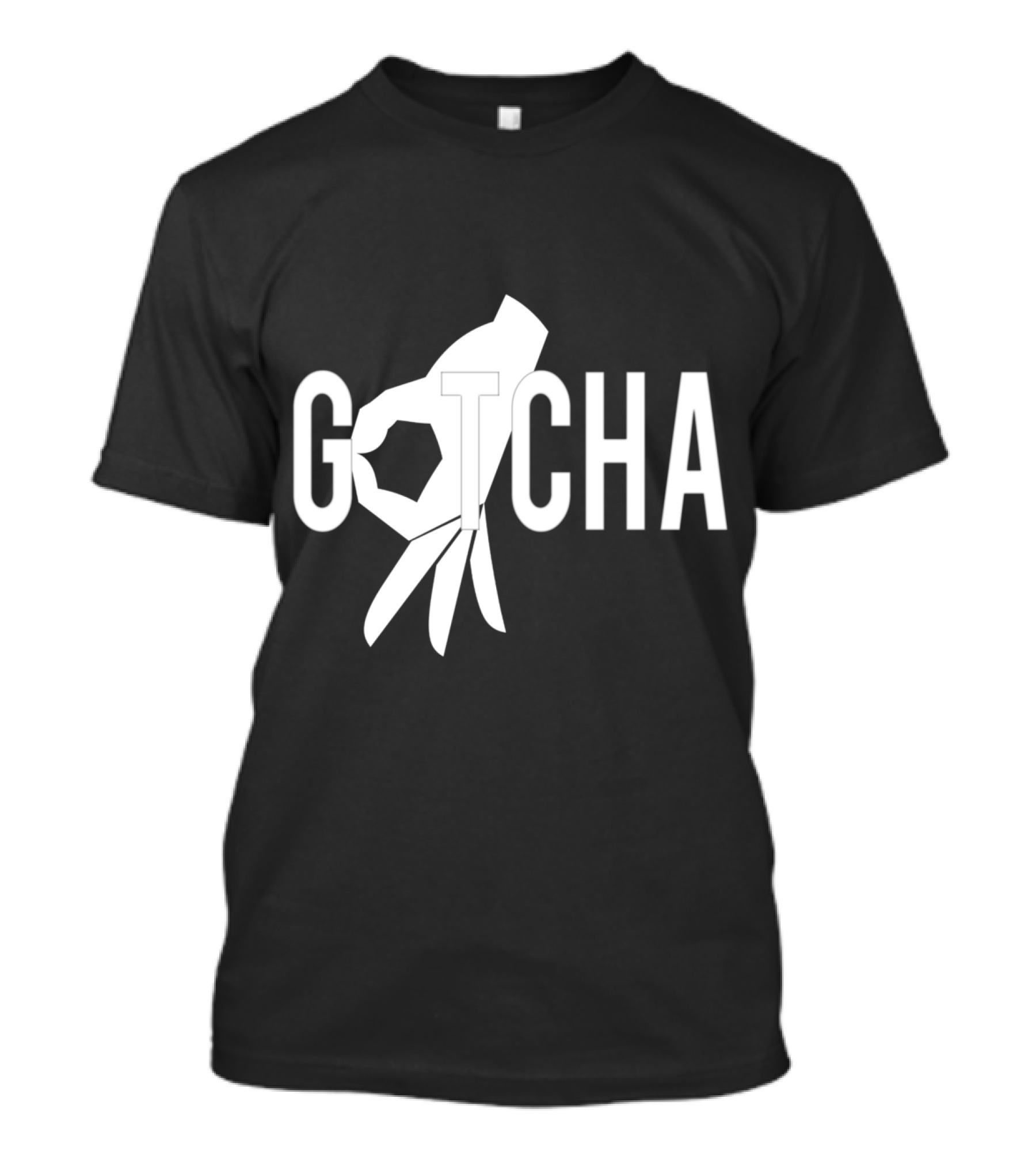 Gotcha Finger Circle Game Meme Kangaroo Tempting Hole T-Shirt