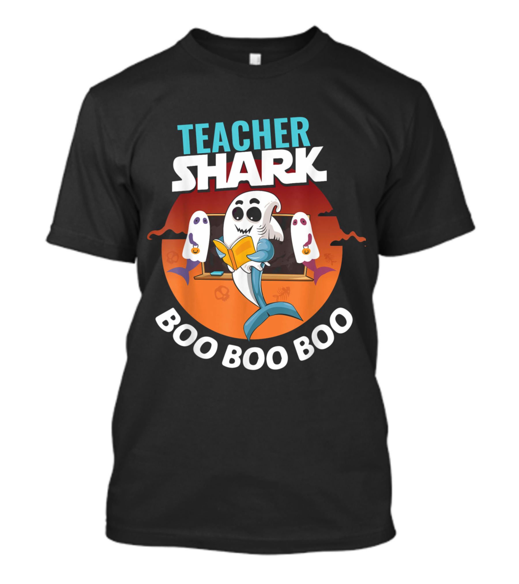 Teacher Shark Boo Boo Boo T-Shirt