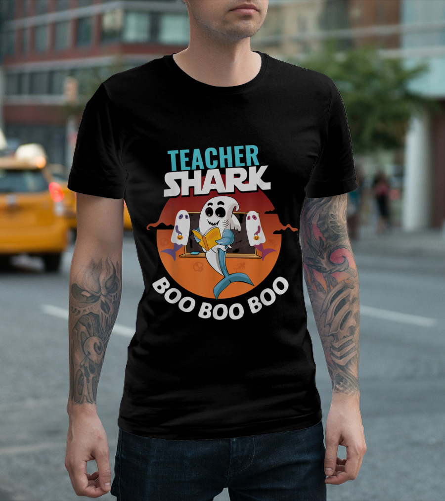 Teacher Shark Boo Boo Boo T-Shirt