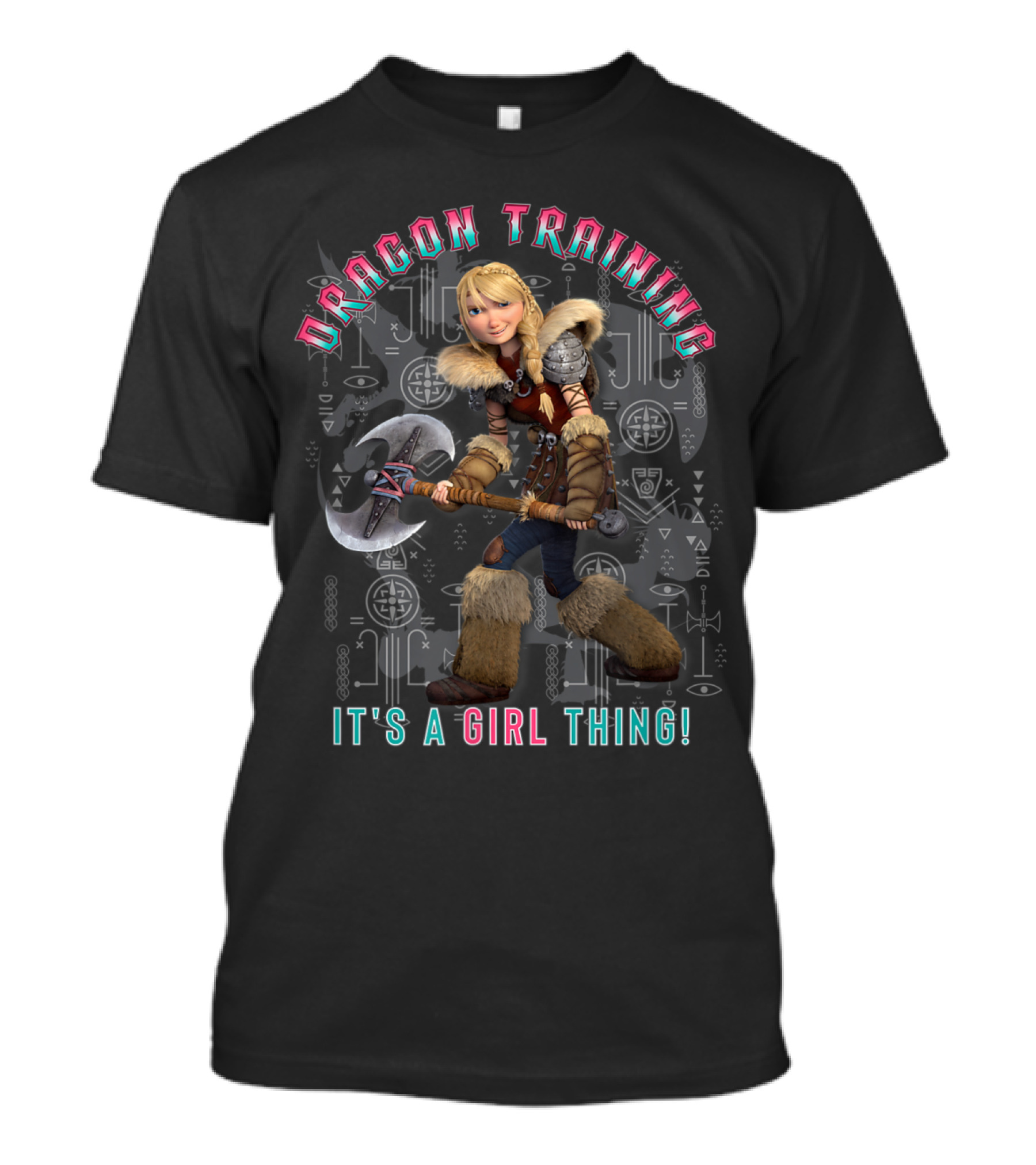 Dragon Training It's A Girl Thing T-Shirt