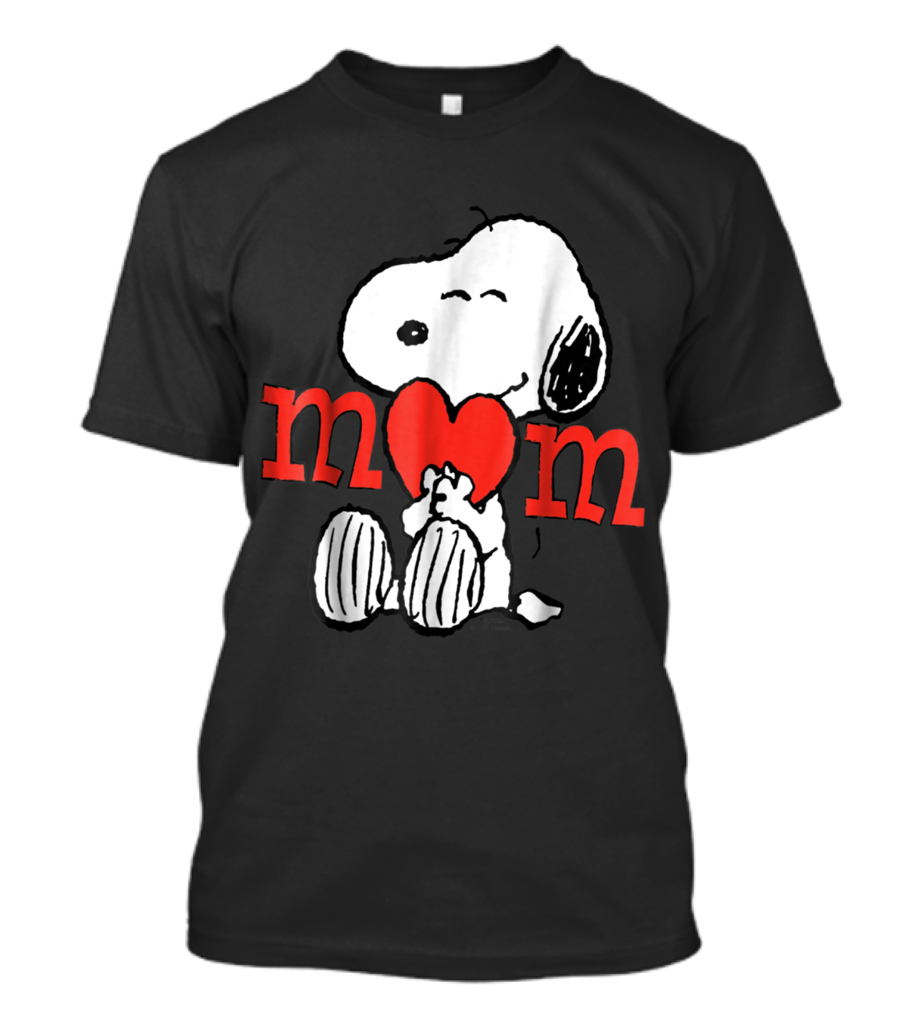 Peanuts Snoopy Mom Heart T-Shirt