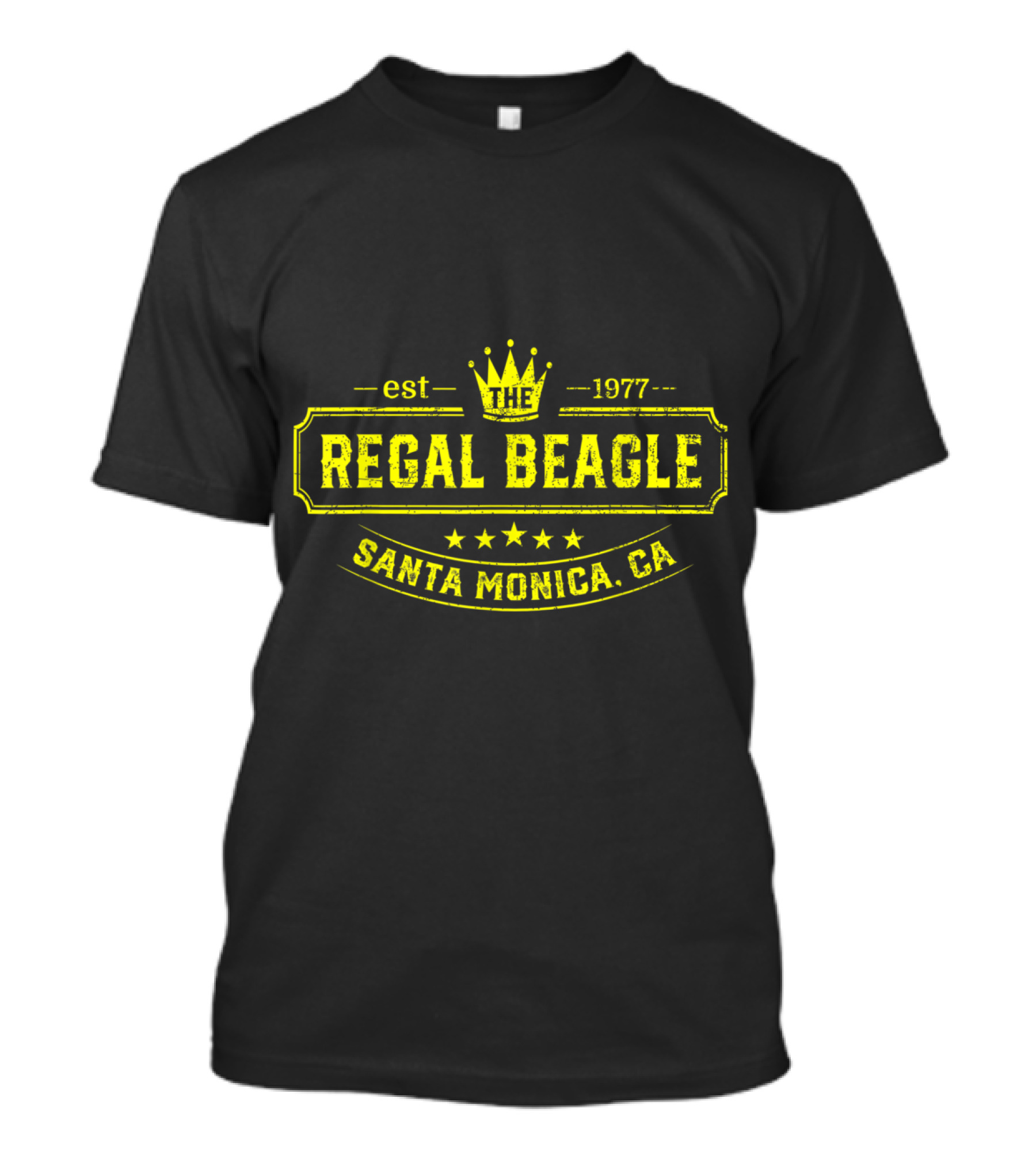 THE REGAL BEAGLE EST 1977 SANTA MONICA CA T-Shirt