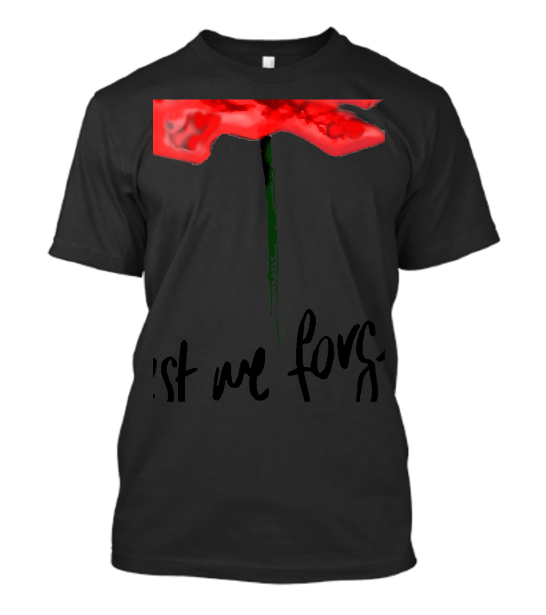 Veterans Day Lest We Forget Poppy T-Shirt