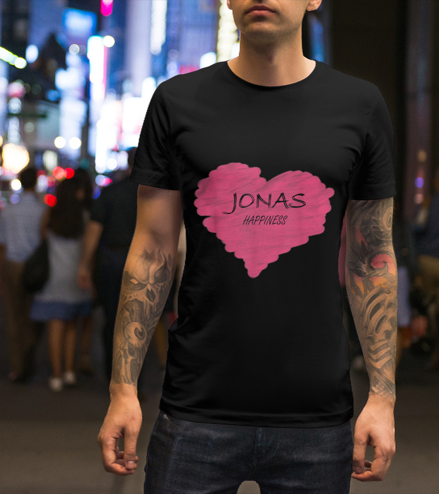 Jonas Happiness Heart T-Shirt