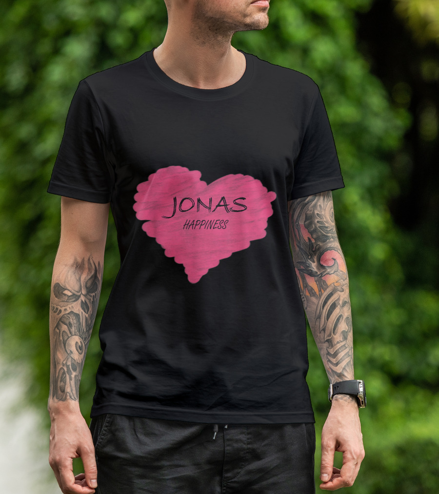 Jonas Happiness Heart T-Shirt