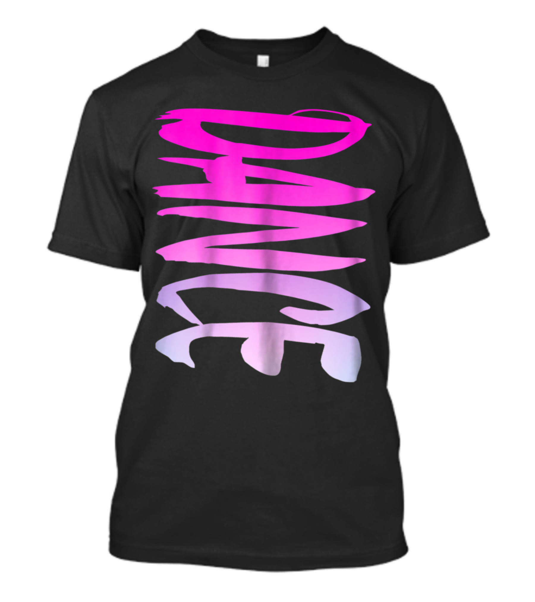 Dance Fun And Colorful Pink Teen Girls T-Shirt