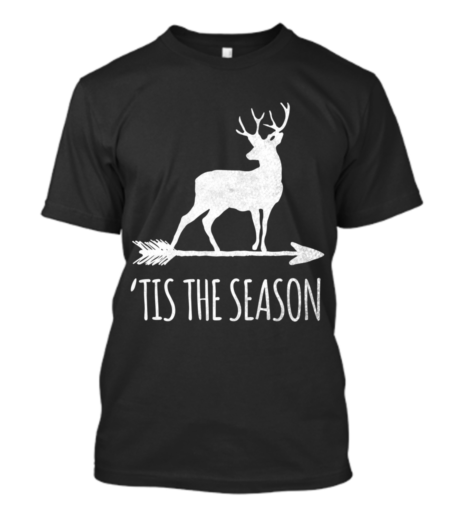 'Tis The Season Funny Deer Bow Hunting Arrow T-Shirt