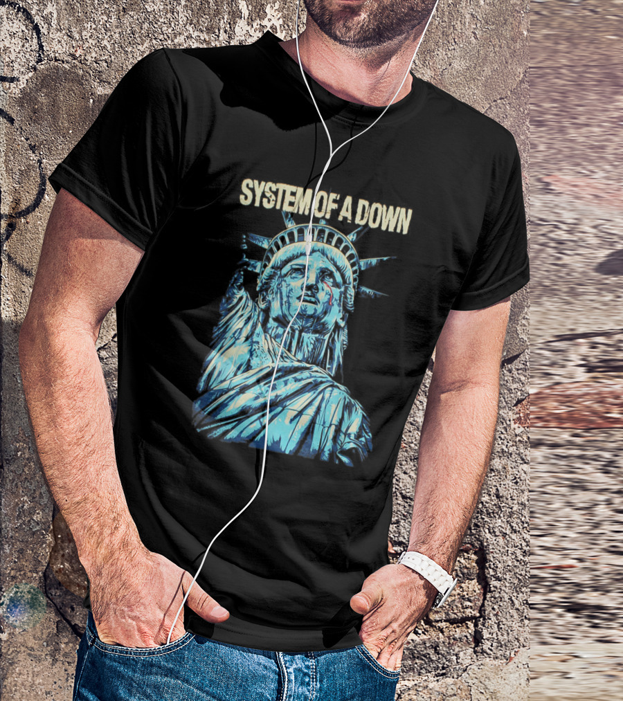 System Of A Down Statue Of Liberty Rock T-Shirt