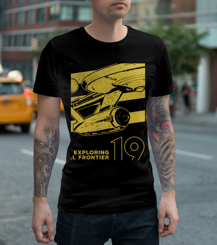 Exploring Final Frontier 1966 Star Trek Original Series Enterprise '66 T-Shirt