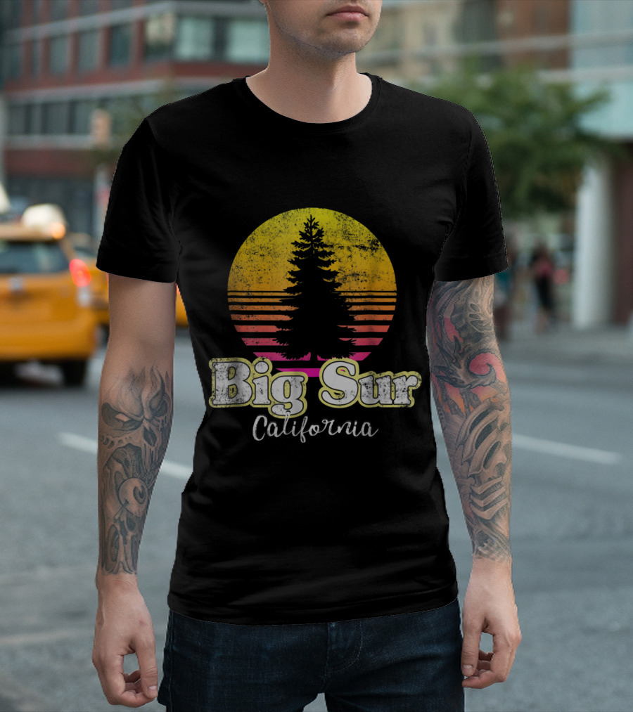 Big Sur California Vintage T-Shirt