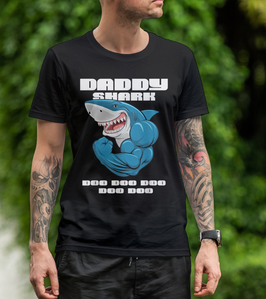 Daddy Shark Doo Doo Doo Doo Family Set T-Shirt