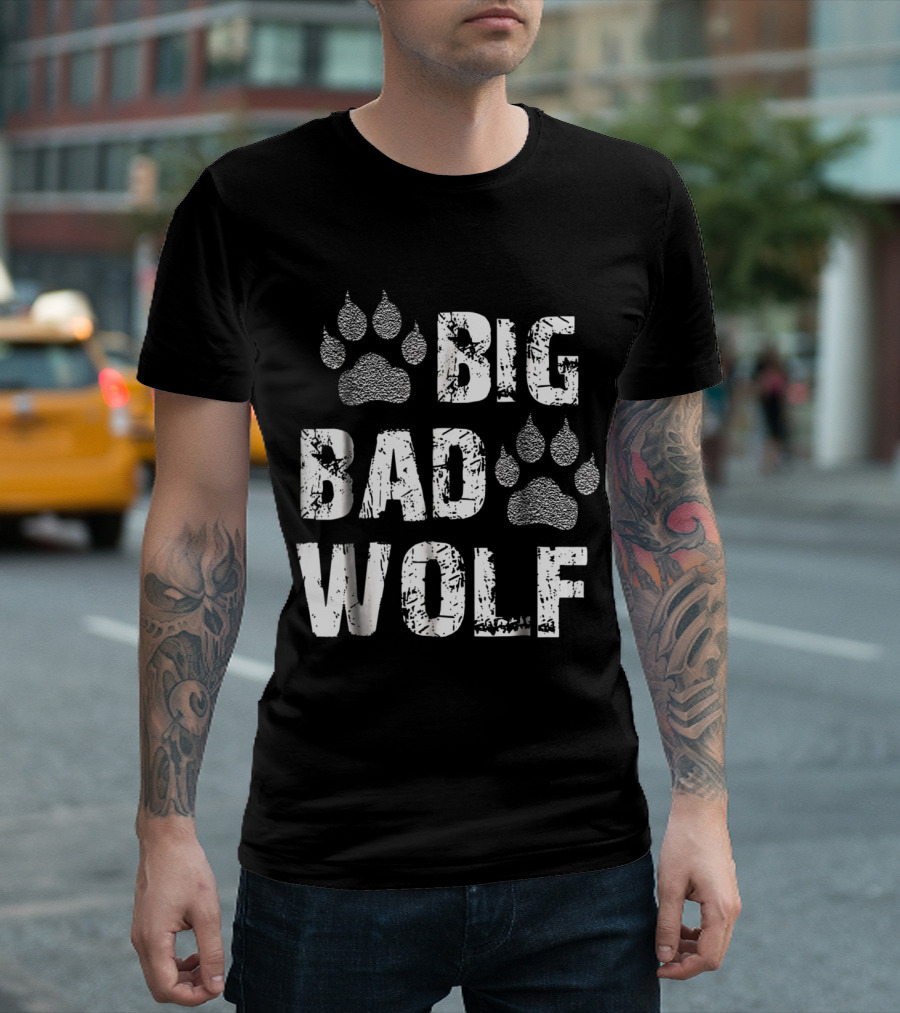 Big Bad Wolf Paw T-Shirt