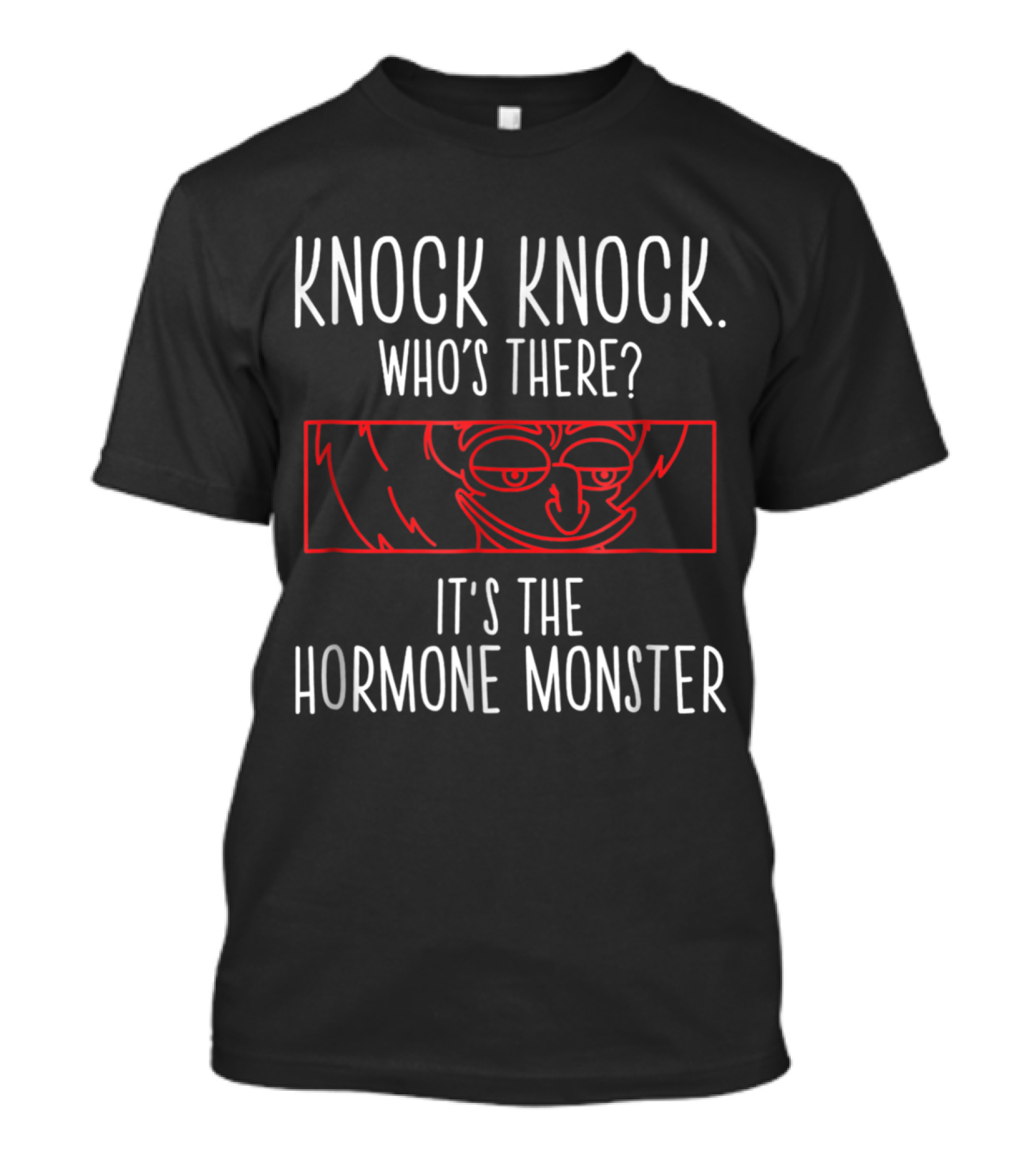 Netflix Big Mouth Knock Knock It's The Hormone Monster T-Shirt