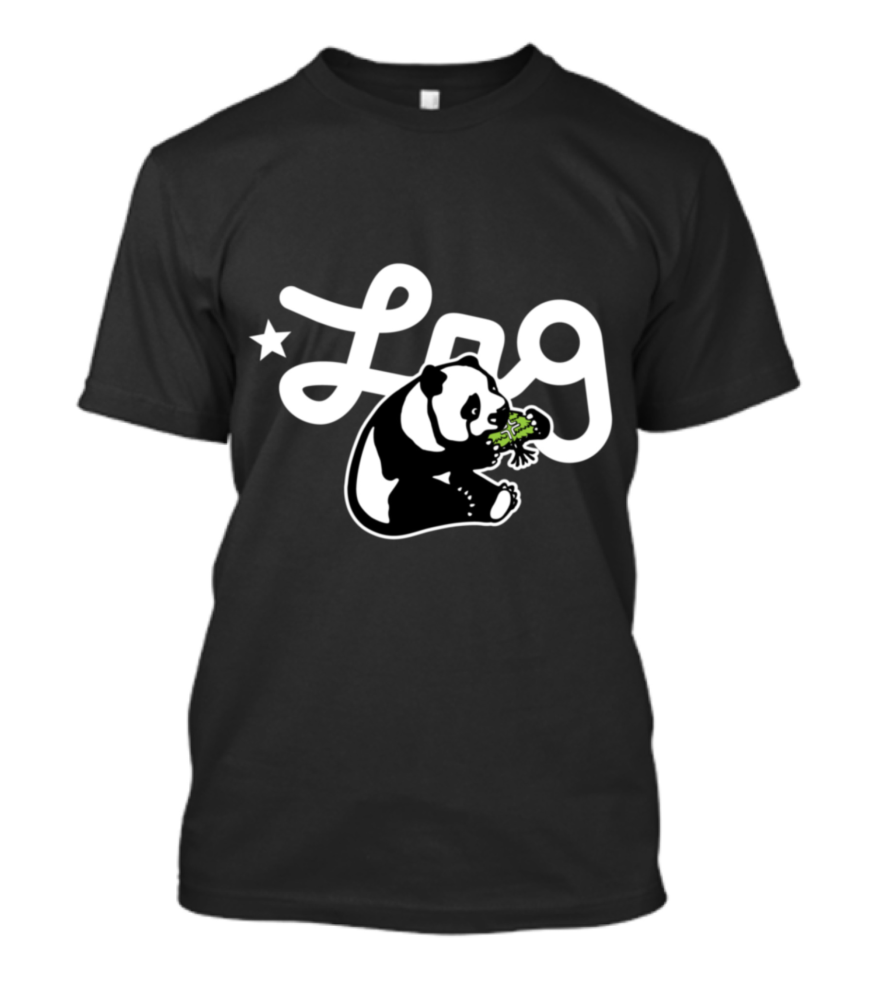 LRG Panda Eating Tree Logo Star T-Shirt