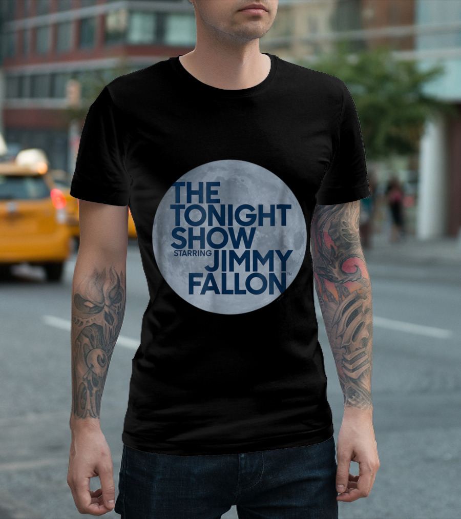 The Tonight Show Starring Jimmy Fallon Moon Logo Comfortable T-Shirt