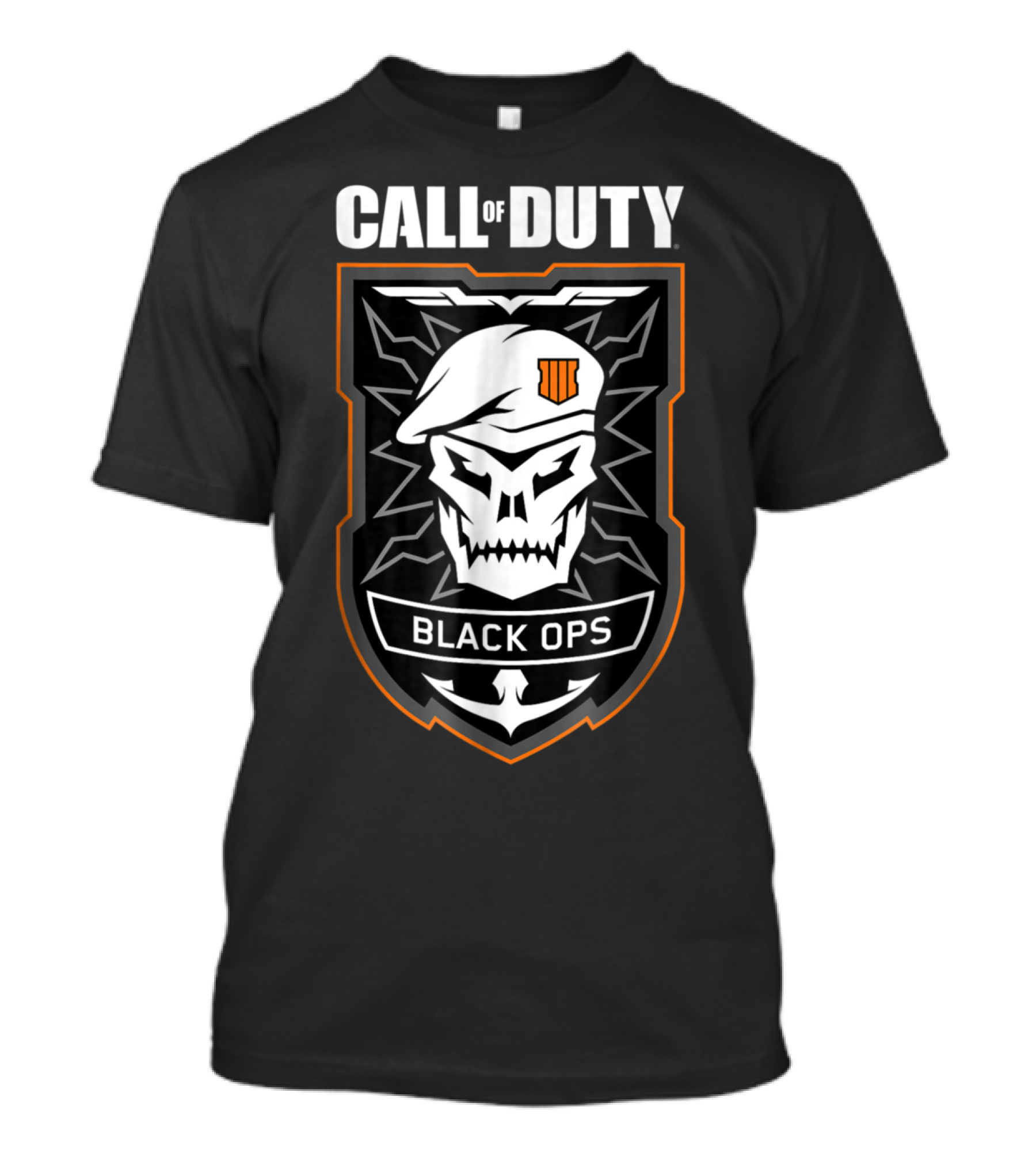 CALL OF DUTY BLACK OPS 4 SKULL BADGE T-Shirt