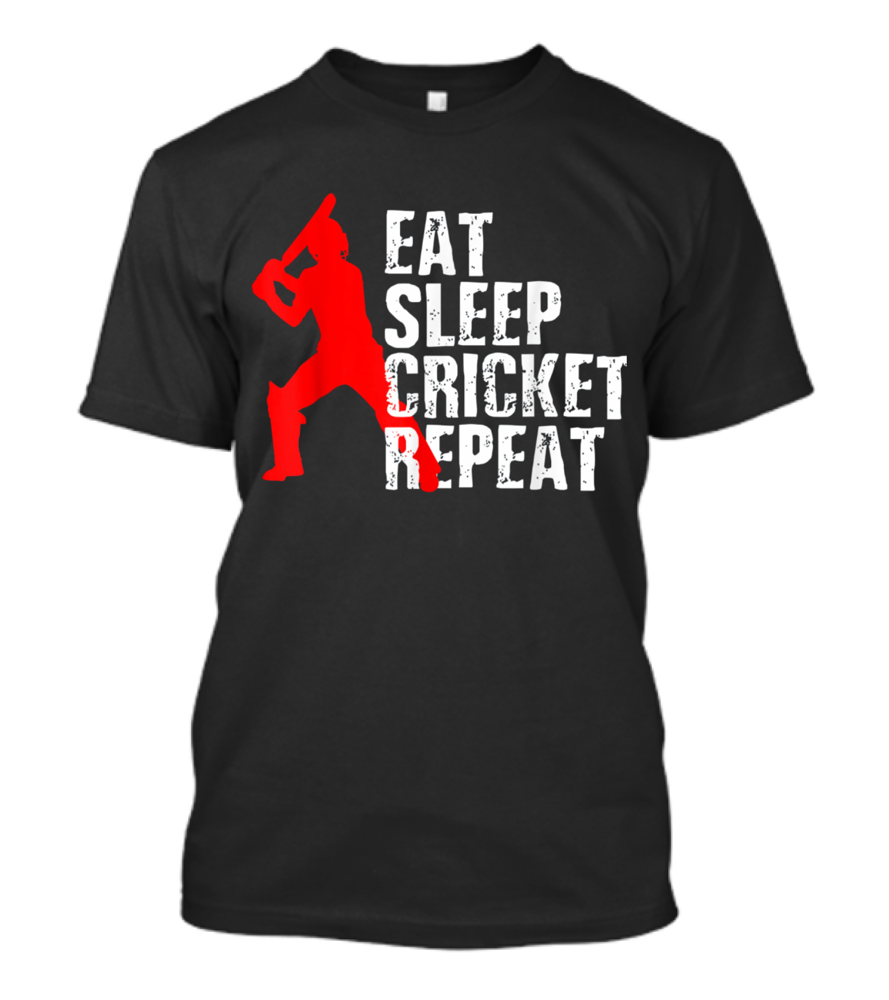 Eat Sleep Cricket Repeat T-Shirt