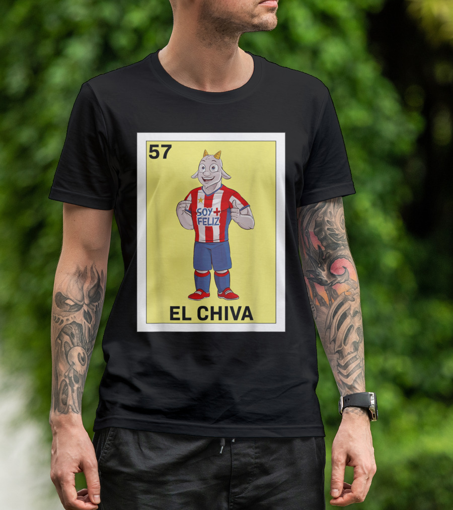 Loteria 57 El Chiva Soy Más Feliz T-Shirt
